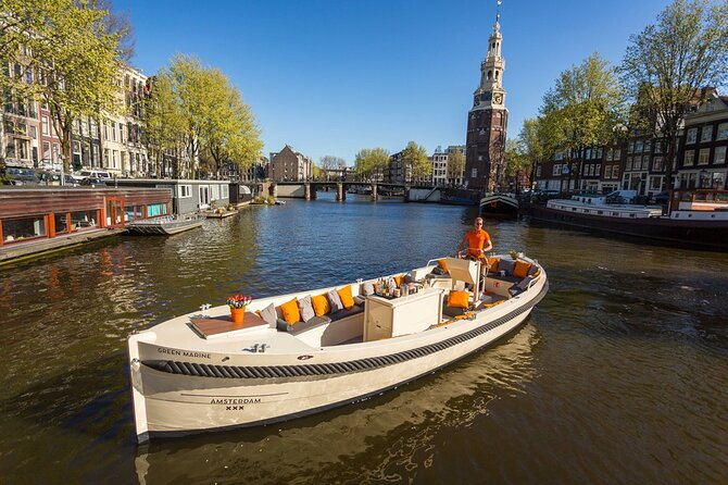 Amsterdam: Canal Cruise With a German Guide and Unlimited Drinks - Logistics
