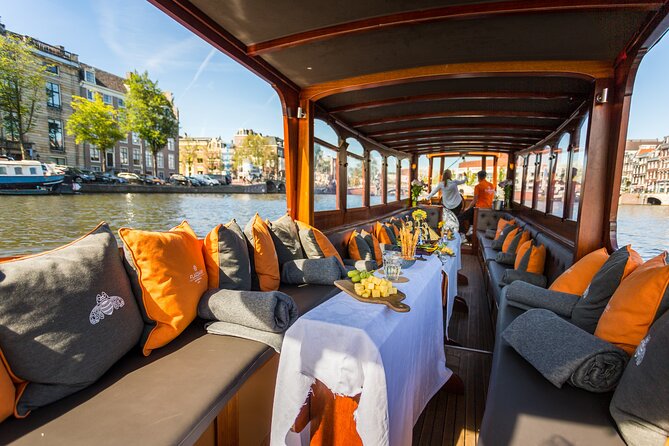 Amsterdam Canal Cruise With Cheese and Wine - Inclusions and Amenities