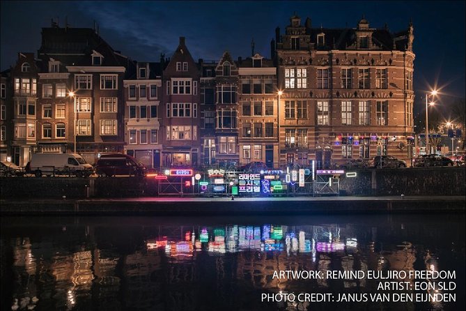 Amsterdam Light Festival Canal Cruise With Unlimited Drinks