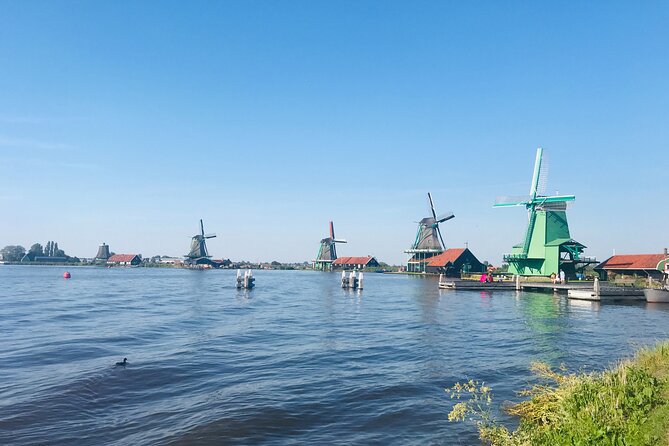Day Tour Giethoorn, Afsluitdijk and Zaanse Schans With Boat Cruise - Pickup Logistics