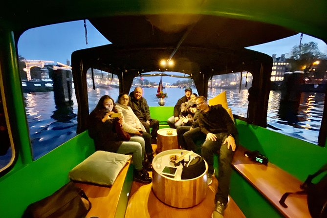 Light Event Amsterdam by Small Boat, 8 Passengers Max! You Wont Find Any Better