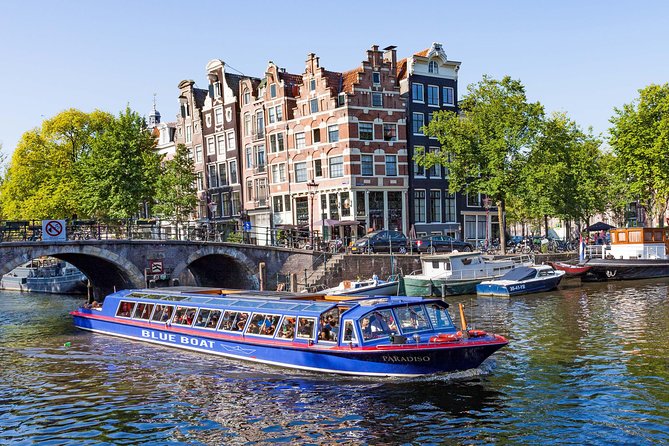 Van Gogh Museum Amsterdam 75 Min Blue Boat Canal Cruise - Frequently Asked Questions