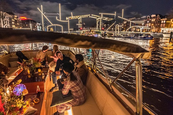 Amsterdam Small-Group Evening Canal Cruise Including Wine, Craft Beer, Cheese - Just The Basics