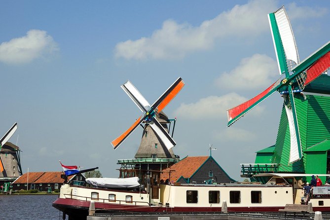 Day Trip From Amsterdam to Zaanse Schans Windmills and Volendam - Logistics and Pickup Details
