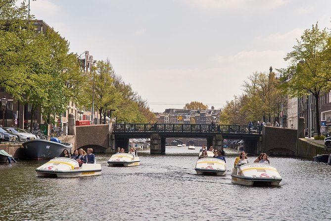 Amsterdam Independent Sightseeing by Pedal Boat - Meeting and Pickup Information