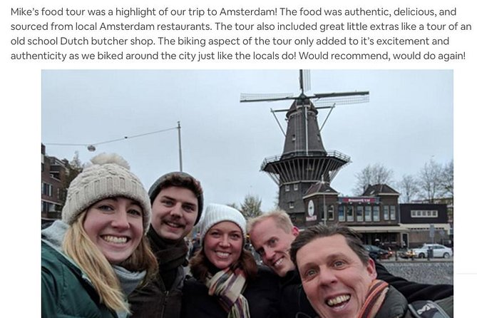 Exclusive Dutch Food Bicycle Tour - Reviews and Pricing Information