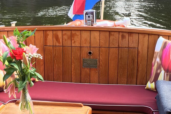 Amsterdam Canal Cruise on Electric Boat With Sun Roof - Booking Information
