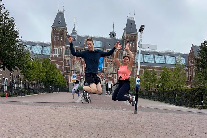 Amsterdam City Center Run Tour - Sightseeing Stops