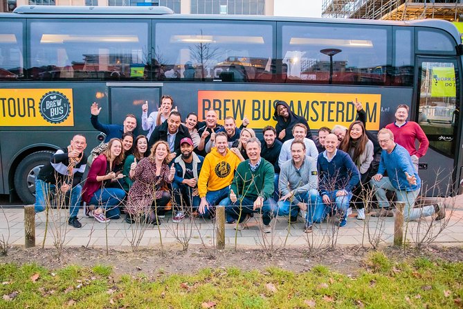 Amsterdam Craft Beer Brewery Tour by Bus With Tastings - Tour Highlights