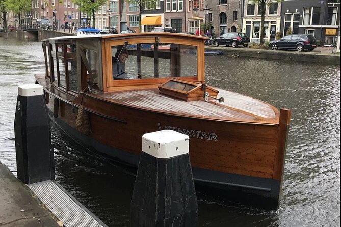 Leemstar Boat Cruise! Near Anne Frank House Departure! Buy Drinks on Board! - Cancellation Policy Details