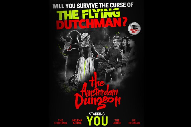 The Amsterdam Dungeon Entrance Ticket - Frequently Asked Questions