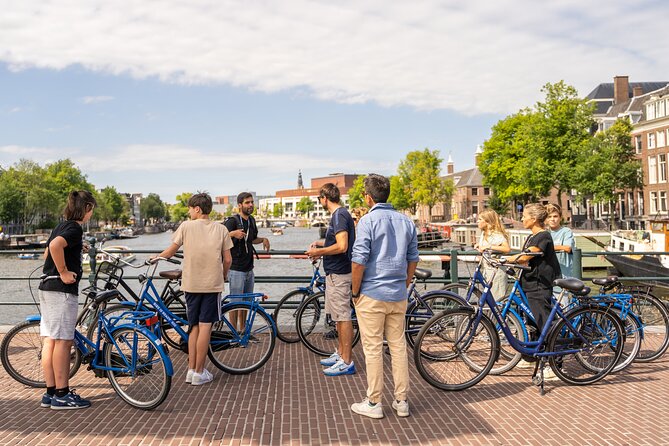 Amsterdam Small-Group Bike Tour With Canal Cruise, Drinks, Cheese - Canal Cruise With Drinks and Cheese