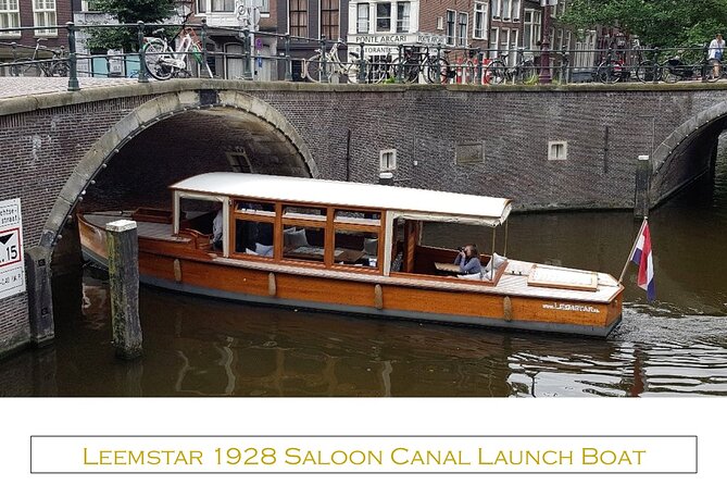 Leemstar Boat Cruise! Near Anne Frank House Departure! Buy Drinks on Board! - Additional Information