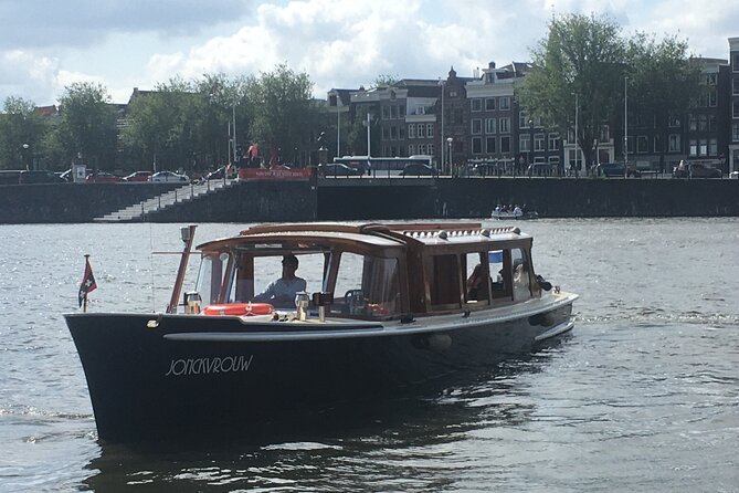 Amsterdam Canal Cruise on Electric Boat With Sun Roof - Just The Basics
