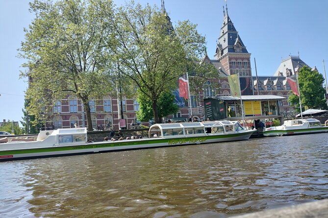 Amsterdam Canal Cruise With Audioguide From Rijksmuseum - Just The Basics