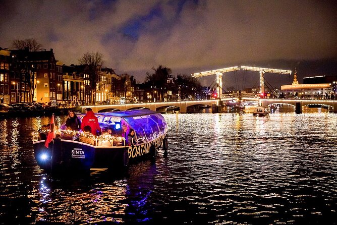 Amsterdam Canal Cruise With Live Guide and Unlimited Drinks - Weather Adaptations