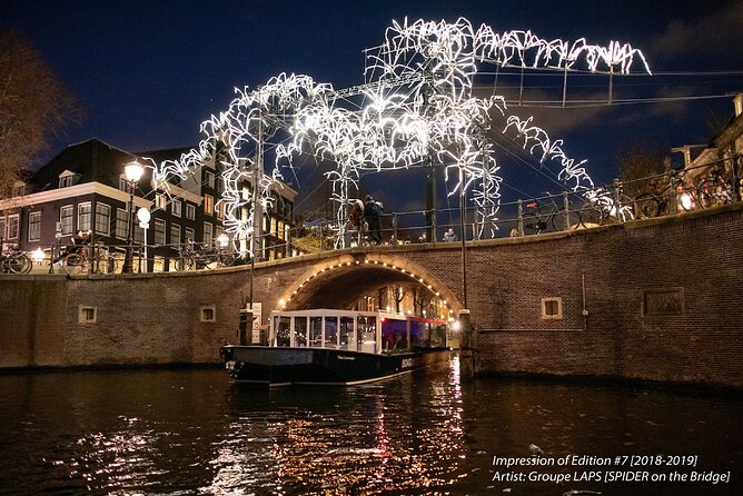 Amsterdam Light Festival Canal Cruise With Unlimited Drinks - Just The Basics