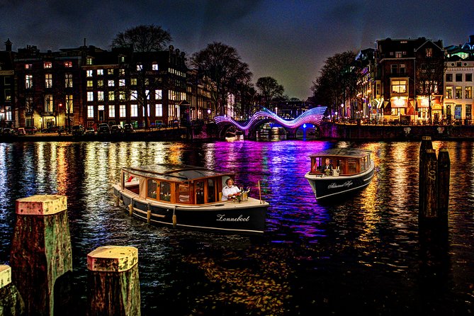 Amsterdam Light Festival Private Boat Tour - Just The Basics