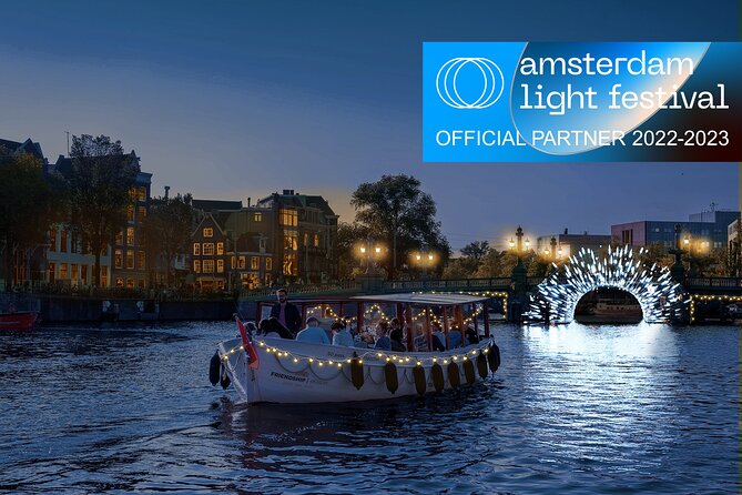 Amsterdam: Luxury Light Festival & Evening Cruises - Just The Basics