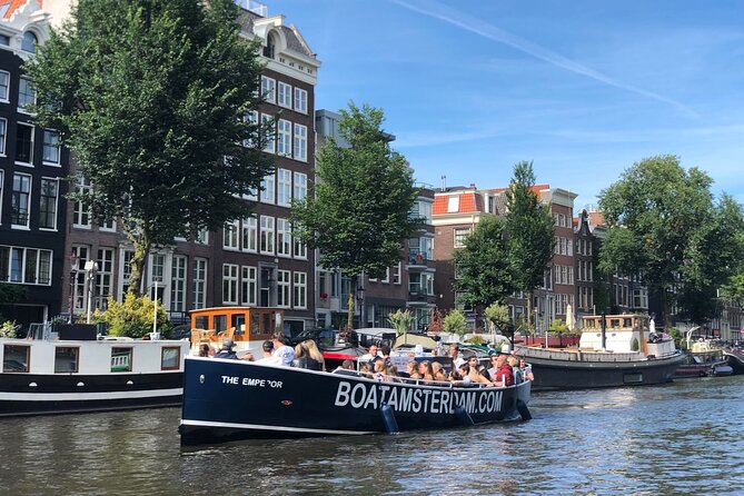 Beautiful (Open Boat) Canal Cruise in Amsterdam Open Bar Included - Tour Itinerary Information