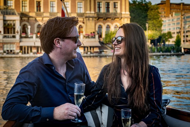 Private Boat Tour: Champagne Canal Cruise in Amsterdam - Just The Basics