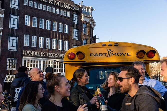 Partybus Amsterdam for 15 Persons (1 Hour Drive) - Cancellation Policy