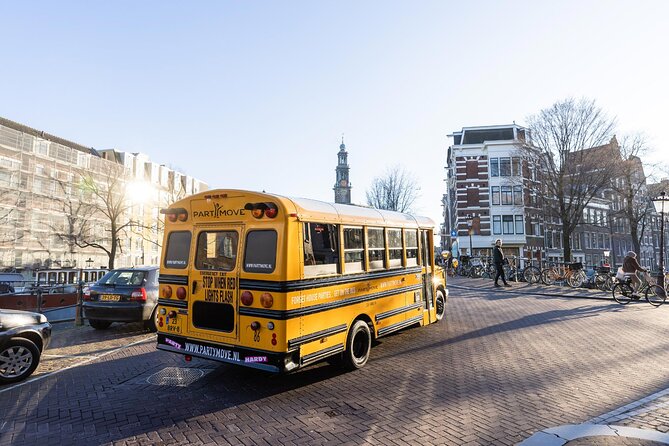 Partybus Amsterdam for 15 Persons (1 Hour Drive) - Just The Basics